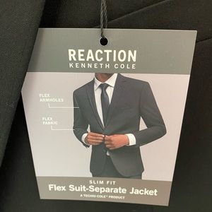 Kenneth Cole Reaction Black Suit